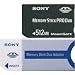 Sony 512 MB Memory Stick Pro Duo (MSXM-512S) (Retail Package)