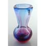 Glass Vase Blue & Purple Sommerso Beautiful 100% Handblown Art X1063