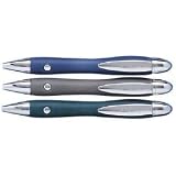 Classic Comfort Class 3A Laser Pointer, Clip, Steel Blue/ Black Barrel QRTVMP2700BQ