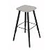 Safco AlphaBetter Stool, Black/Beige