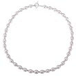 Fresh Water White Pearl & Sterling Silver Necklace Fresh Water White Pearl & Sterling Silver Necklace