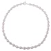 EXP Fresh Water White Pearl & Sterling Silver Necklace