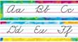 BB SET COLOR SPLASH CURSIVE