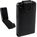 * Housse étui pochette cuir Apple iPhone 3g 3gs - Rabat - Noir *
