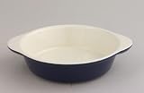 Chasseur Cast Iron 18cm Round Gratin Dish Cobalt Blue