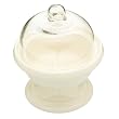 Kitchen Craft Classic Collection Individual Ceramic 13cm Cake Stand with Domed Glass Lid