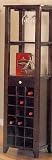 Merlot Finish Wine Rack And Display Stand