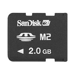 SanDisk 2GB Memory Stick Micro M2 (Bulk Package)