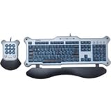 PC Gaming Keyboard And Command Pad