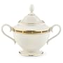 Lenox Desert Vista Ivory China Gold Banded Sugar Bowl