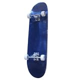 Complete Starter Skateboard Kit with Grip Tape - Checkered B/W