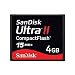 SanDisk 4 GB Ultra II Compact Flash Memory Card 15MB/S (SDCFH-004G-A11)