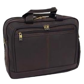 Samsonite Business Computer Cases Leather Expandable Briefcase