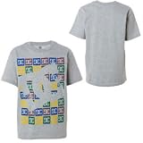 DC Boys 8-20 Square T-Shirt, Heather Grey, X-Large