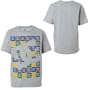 DC Boys 8-20 Square T-Shirt, Heather Grey, X-Large