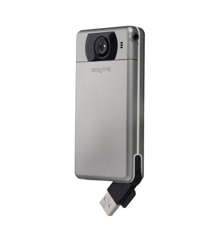 Creative Labs Vado Pocket Video Camcorder (Silver) OLD MODEL