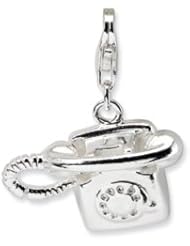 New Amore La Vita Sterling Silver Telephone Charm with Lobster Clasp