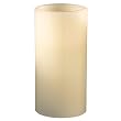 Flameless Pillar Candle - Vanilla (6")