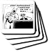 Londons Times Funny Music Cartoons - Batman And Stevie Wonder Duet, Very Superhero - Coasters