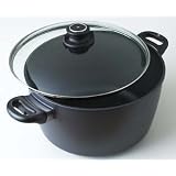 Swiss Diamond Cast-Aluminum Nonstick 8-1/2-Quart Stockpot with Lid
