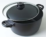 Swiss Diamond Cast-Aluminum Nonstick 8-1/2-Quart Stockpot with Lid