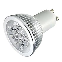 TORCHSTAR LED GU10 3200K Warm White Spotlight 110V 4W (330 Lumen - 50 Watt Equivalent) 45 Degree Beam angle