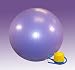 Balance/Fitness Balls are used in Pilates, yoga and fusion exercise programs to strengthen and firm abs, back and buttocks. Our puncture-resistant exercise balls come with a handy foot pump that makes inflating the ball quick and easy.