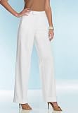 Wide-leg Cuffed Pants