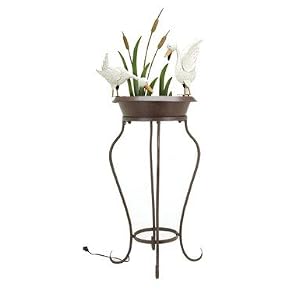 Ace Trading - Wf Fountains 40201126 Astonica Duck Fountain on Stand by