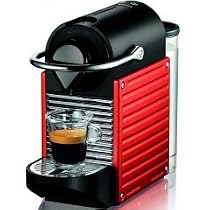 Krups - YY1202FD - Nespresso Pixie - Machine à Espresso - Rouge Electrique orangé