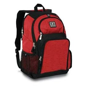 Ogio Kirby Backpack - --/Red Choco Herringbone
