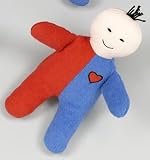 HEART OF MINE ASIAN BABY, RED/BLUE