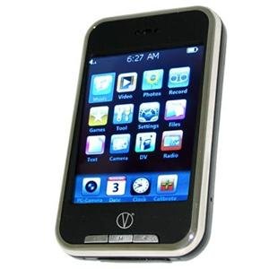 Visual Land V-Touch 8GB Flash Portable Media Player (Black/Silver)