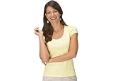  : Misses Bay Studio Pima Cotton Scoop Neck Tee