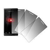 SODIAL- 3 Pack of Crystal Clear Screen Protectors for Motorola Droid A855