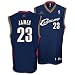 LeBron James Jersey: adidas Navy Replica #23 Cleveland Cavaliers Jersey - X-Large
