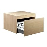 KOHLER Purist Wall-Mount Cabinet, 24-Inch W-by-22-1/2-Inch D-by-16-Inch H, Black Walnut #3080-F4
