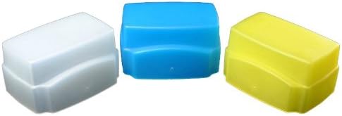 uWinka 3 COLOR (Blue+Yellow+white) kit Flash Bounce Diffuser for Sony HVL-F42AM HVL-F43AM