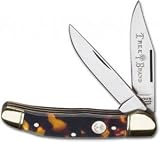 APPALOOSA COPPERHEAD CARBON STEEL 2 3 / 4 &acute; APPALOOSA BONE HANDLE - B000ATJHSW