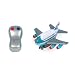 Medium Air Force One 1 Hand Radio Control Plane