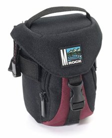 Yosemite Black w Navy Accent Small Mini Compact Point n Shoot Digital Camera Bag & Case