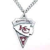 Kansas City Chiefs NFL Chain Necklace & Pewter Pendant