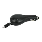 12 Volt DC to Mini USB Type B Retractable Charger