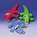 Plush Crocodiles (Pk/12)