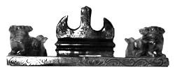 Calligraphy brush rest