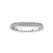 10K White Gold 1/10 ct. Diamond Wedding Band
