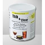 Thik  Clear Instant Food Thickener - Honey Consistency, 5-gram pks - Case of 200