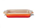 Le Creuset Auflaufform oval 19 cm ofenrot