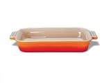 Review Le Creuset 91004732090000 / 32Cm Rectangular Baking Dish Volcanic