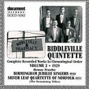 CD-Charts  Search : Biddleville Quintette Vol.2 1929